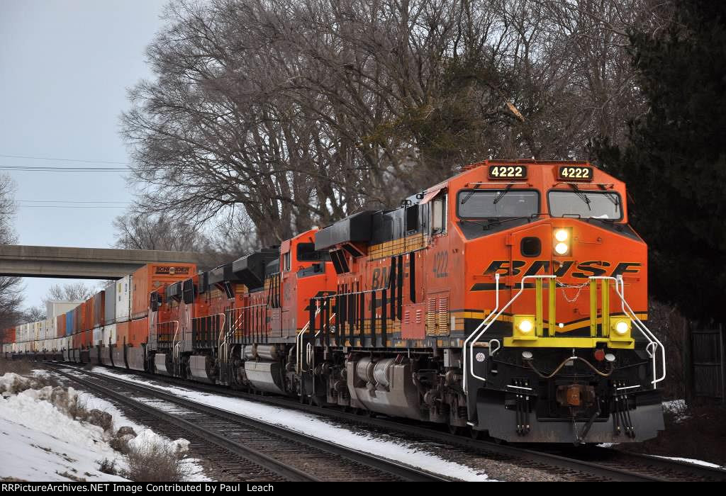 Westbound intermodal